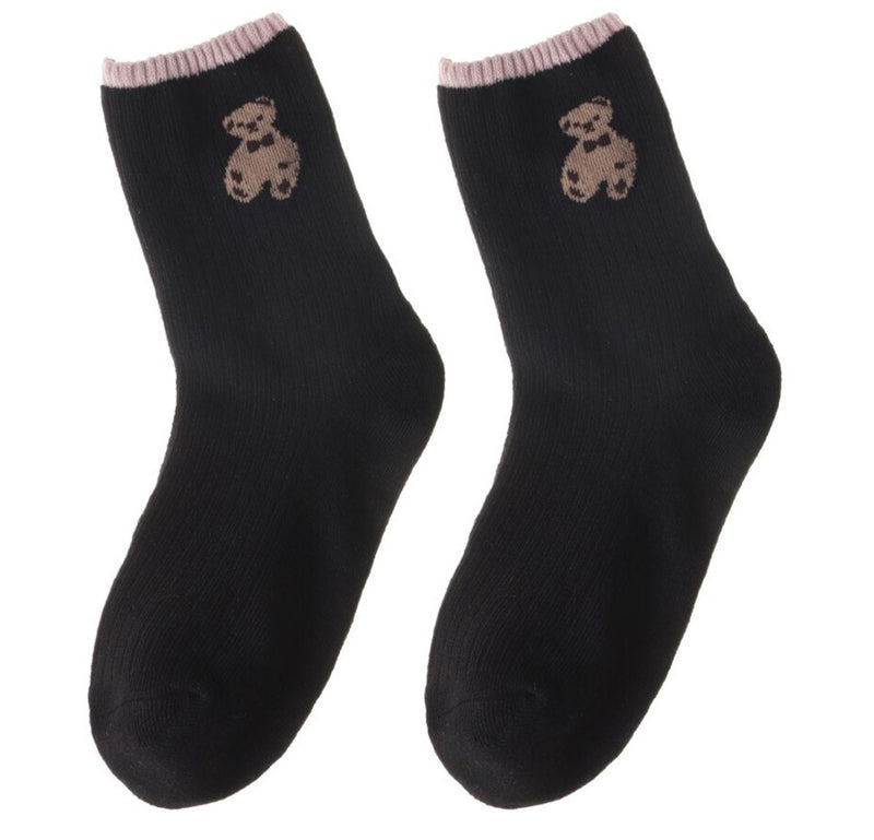 Cotton Breathable Bear Cute Socks - Sabreeonline