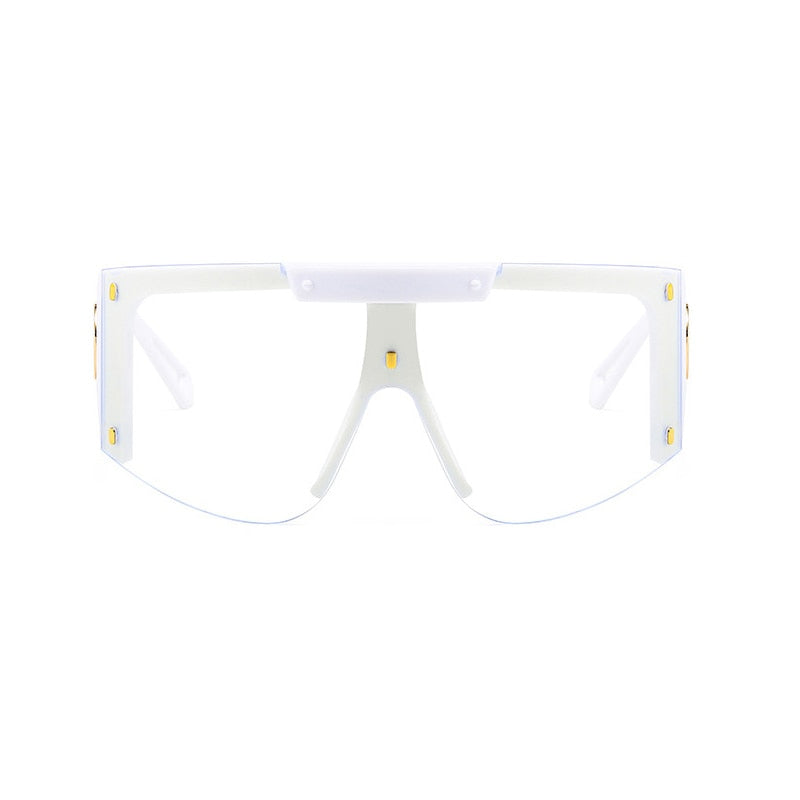 Men's Mask Sunglasses Fashion Square Oversized - Sabreeonline