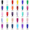 OPHIR 30 Colors Airbrush Nail Polish Gel for Airbrush Manicure UV LED Gel Alcohol Base 3 Step Nail Art Polish Gel S001-S030 - Sabreeonline