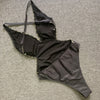 New Golden Print One Piece Swimwear - Sabreeonline