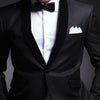 Black Tuxedo 2 Piece Slim Fit Men - Sabreeonline