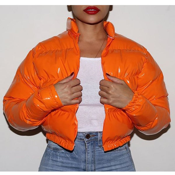 Padded Short Coat Candy Colors - Sabreeonline
