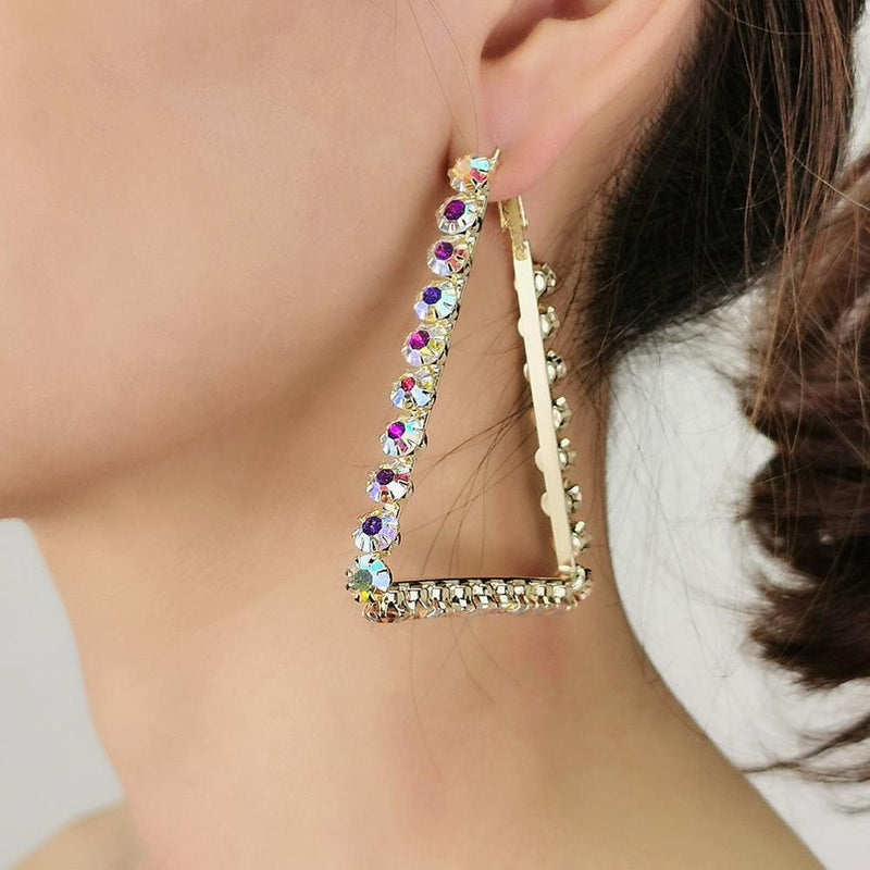 Big Circle Hoop Earrings - Sabreeonline