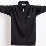 Cotton Long Sleeve Polo Shirt - Sabreeonline