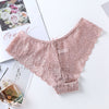 Sexy Panties For Woman Mid Waist Breathable Female Panty Lace Hollow Transparent Briefs Hot Sale Underwear Women BANNIROU - Sabreeonline
