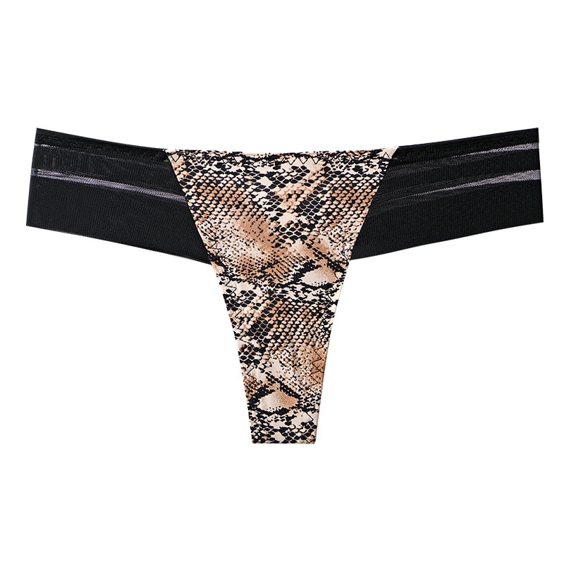 G-String Women&#39;s Panties Seamless Perspective Transparent Underwear Sexy Women Underpants Female Thong Brazilian Lingerie - Sabreeonline