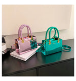 Hight Gloss Square Shape Bag