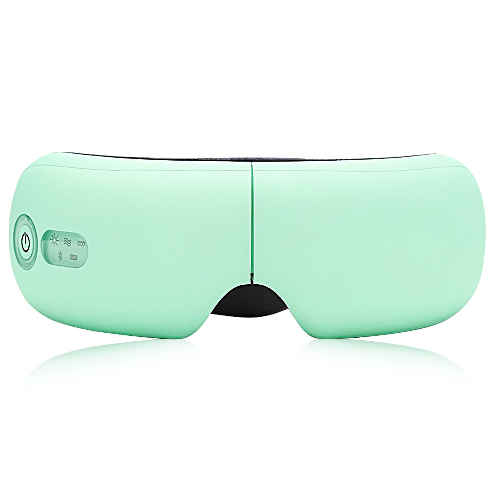 Support Bluetooth Smart Airbag Vibration Eye Massager Eye Care Instrument Hot Compress Eye Fatigue Massage Glasses - Sabreeonline
