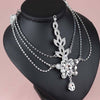 New Wedding Tiara Tassel Bridal hair Jewelry Luxury hair accessories - Sabreeonline