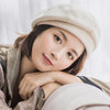 Plaid Beret Cotton Wool Hats Autumn - Sabreeonline