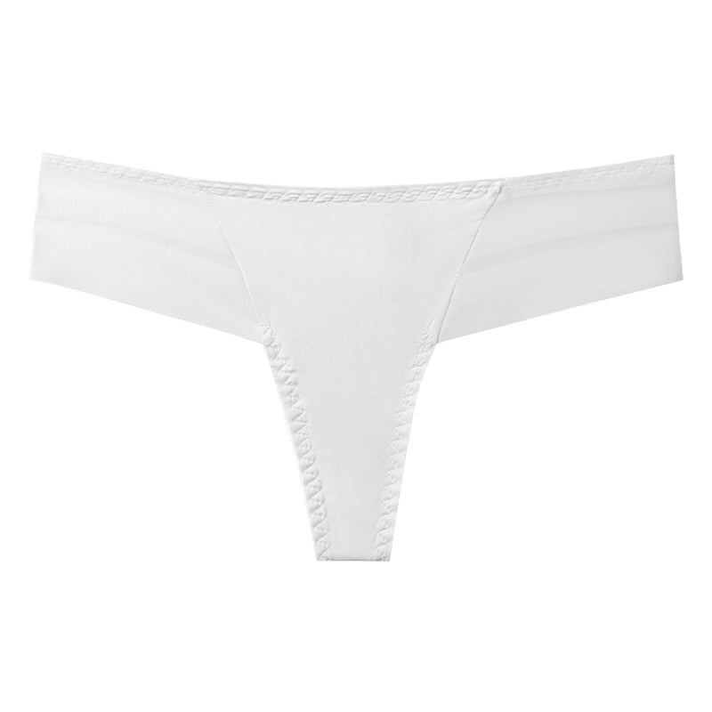 G-String Women&#39;s Panties Seamless Perspective Transparent Underwear Sexy Women Underpants Female Thong Brazilian Lingerie - Sabreeonline