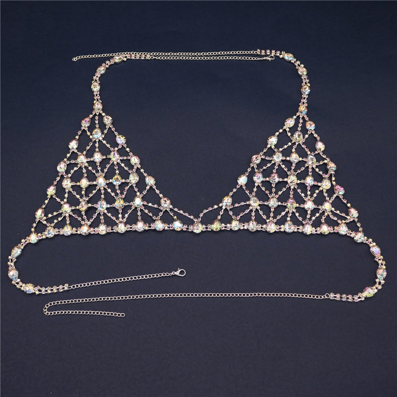 Crystal Sexy Bikini Body Chain Set Jewelry - Sabreeonline