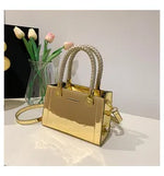 Hight Gloss Square Shape Bag