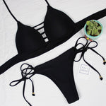 Biquinis Swimwear 2023 Women Bikini Set Hollow Out Swimsuit Padded Monokini Badpak Dames Maillot De Bain Mujer Banador Femme