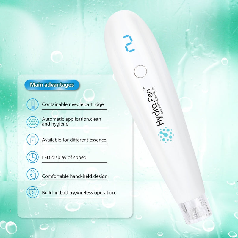 Micro Needling Pen Hydra Pen Hydra Roller - Sabreeonline