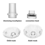 Health Care Mini Handheld portable Inhale Nebulizer silent Ultrasonic inalador nebulizador Children Adult Rechargeable Automizer - Sabreeonline