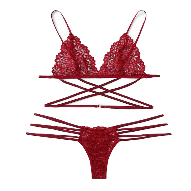 Women Bikini Set Solid Swimming Lace Bikini Swimsuit Bathing Suit Bathing Swimwear Summer Beach Wear Female Low Waist Biquini