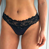 Meet&#39;r Women Sexy Lace Panties Low-waist Underwear Thong Female G String Breathable Lingerie Temptation Embroidery Intimates - Sabreeonline