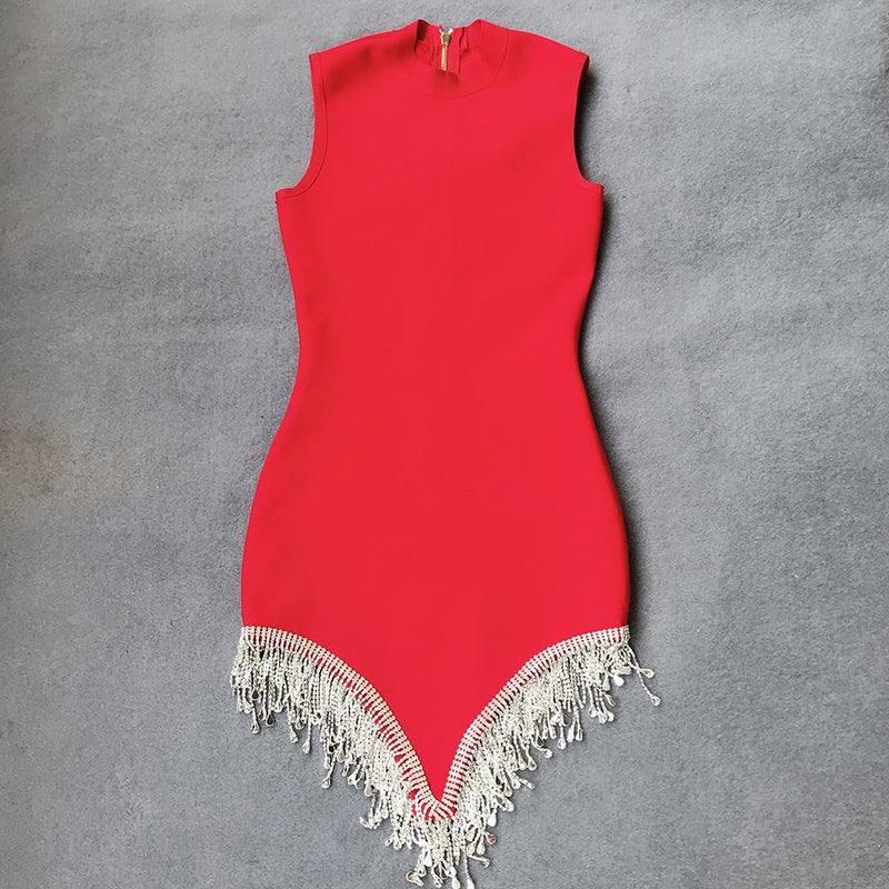 Skinny Sleeveless Sexy Dress - Sabreeonline