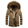 Thick Windproof Coat-long Military Parkas - Sabreeonline