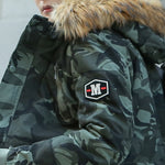 Thick Windproof Coat-long Military Parkas - Sabreeonline