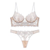 French Lace Embroidery Lingerie Women Set - Sabreeonline