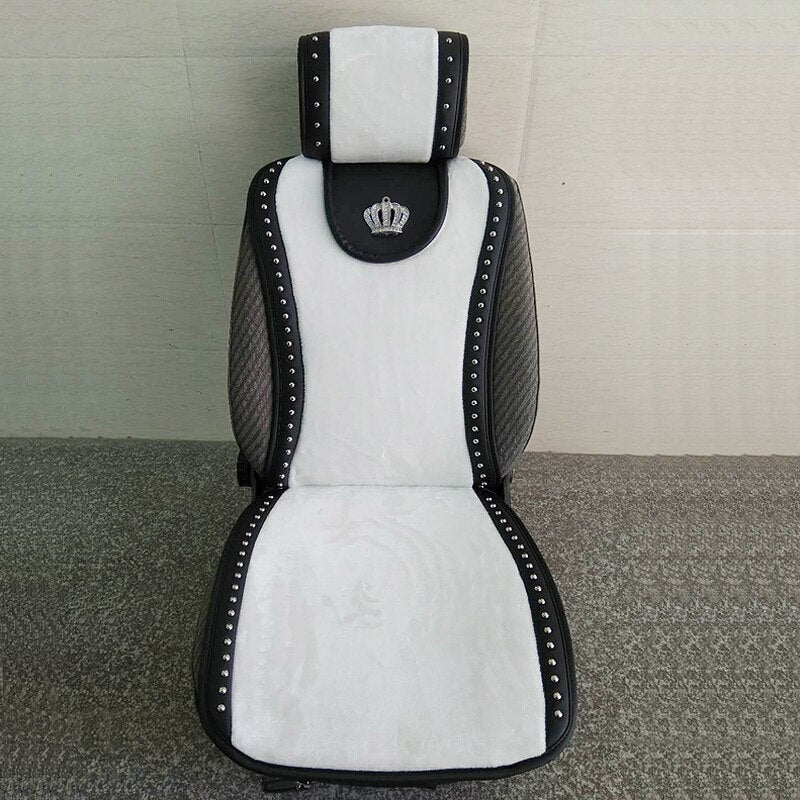 Universal Car Seat Covers Styling Crown Rivet - Sabreeonline