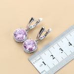 Sweet Princess Round Zircon 3 Piece Set - Sabreeonline