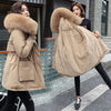 New Winter Jacket Warm Fur Collar Thick Overcoat - Sabreeonline