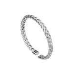 Luxury Roman Number Charm Woven Stainless Steel Bracelet for Men Jewelry - Sabreeonline
