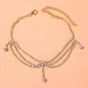 Chain Anklet Foot Bracelet Silver Beach Accessories - Sabreeonline