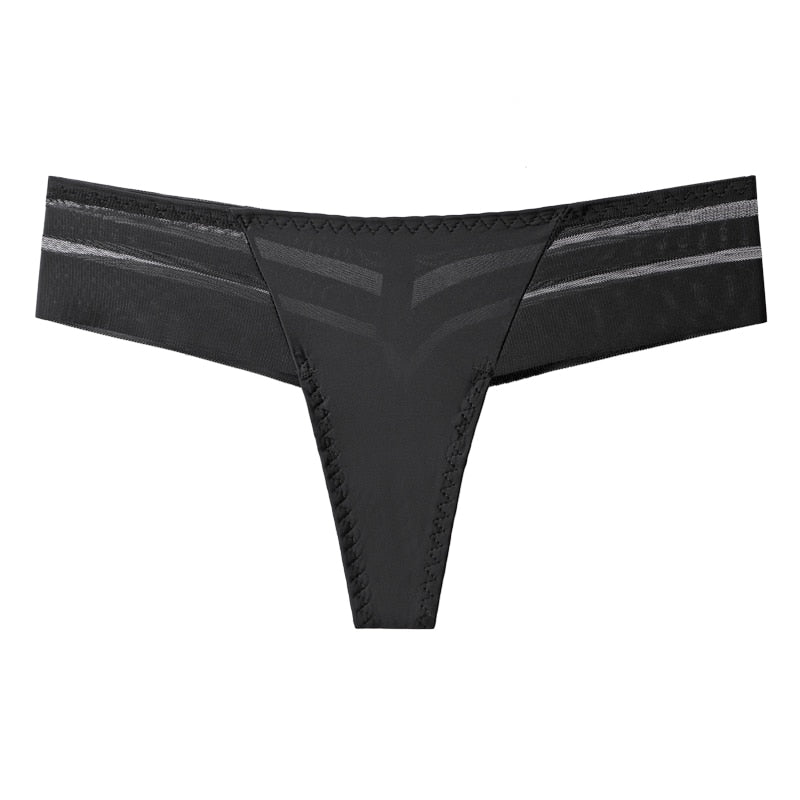 G-String Women&#39;s Panties Seamless Perspective Transparent Underwear Sexy Women Underpants Female Thong Brazilian Lingerie - Sabreeonline