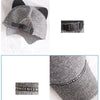 Cat Ears Baseball Cap Wool Knit - Sabreeonline