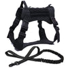Tactical Dog Harnesses Pet Training Vest Dog Harness And Leash Set For Small Medium Big Dogs Walking Hunting Free Shipping Items - Sabreeonline