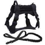 Tactical Dog Harnesses Pet Training Vest Dog Harness And Leash Set For Small Medium Big Dogs Walking Hunting Free Shipping Items - Sabreeonline