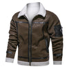 Faux Fur Leather Jacket - Sabreeonline