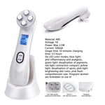 5 in 1 Mesotherapy Electroporation   RF Radio Frequency Facial Beauty Device Face Lifting Face Care Skin Tightening Rejuvenation - Sabreeonline