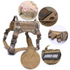 Tactical Dog Harnesses Pet Training Vest Dog Harness And Leash Set For Small Medium Big Dogs Walking Hunting Free Shipping Items - Sabreeonline