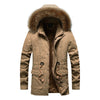 Thick Windproof Coat-long Military Parkas - Sabreeonline