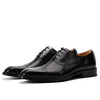 Green Men Dress Shoes Brand Italian Luxury Genuine Leather Lace Up Brown Black Wedding Business Formal Shoes Men Oxfords Shoes - Sabreeonline