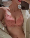 Push Up Bra Silk Panties Set - Sabreeonline