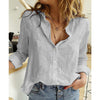 Leisure White Yellow Shirts Button Lapel Cardigan Top Lady Loose Long Sleeve Oversized Shirt Womens Blouses Casual Tunic Blusas - Sabreeonline