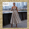 Glitter Sequin Lace Sleeveless - Sabreeonline