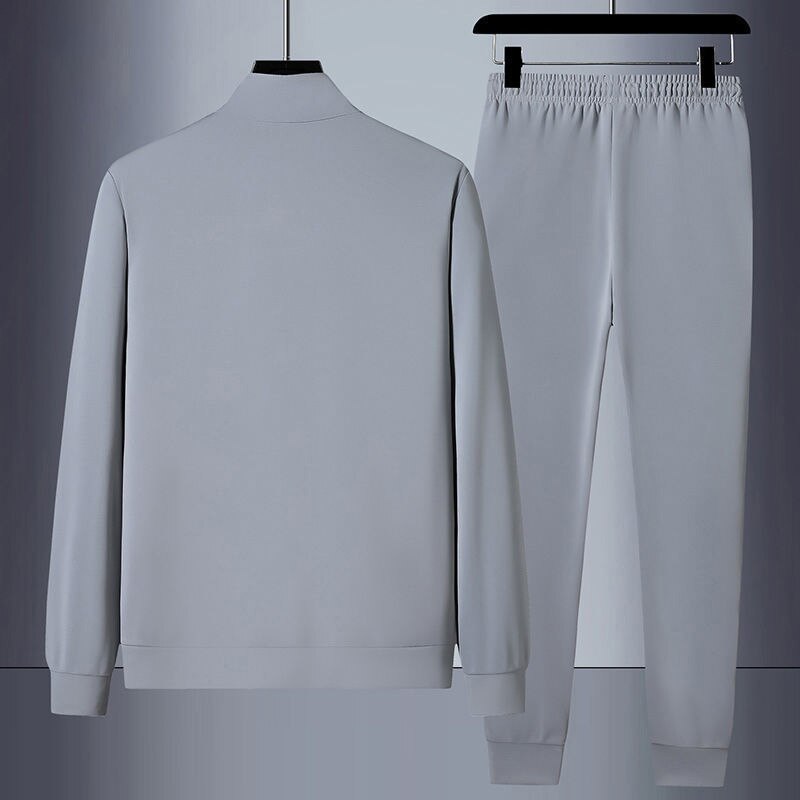 Sportswear  Brand Zipper Male Sweatshirt Suit Plus Size - Sabreeonline