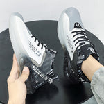 Fujeak New Fashion Casual Shoes for Mens Lightweight Sneakers Non-slip Breathable Mesh Shoes Men Classic Ankle Shoes Big Size - Sabreeonline