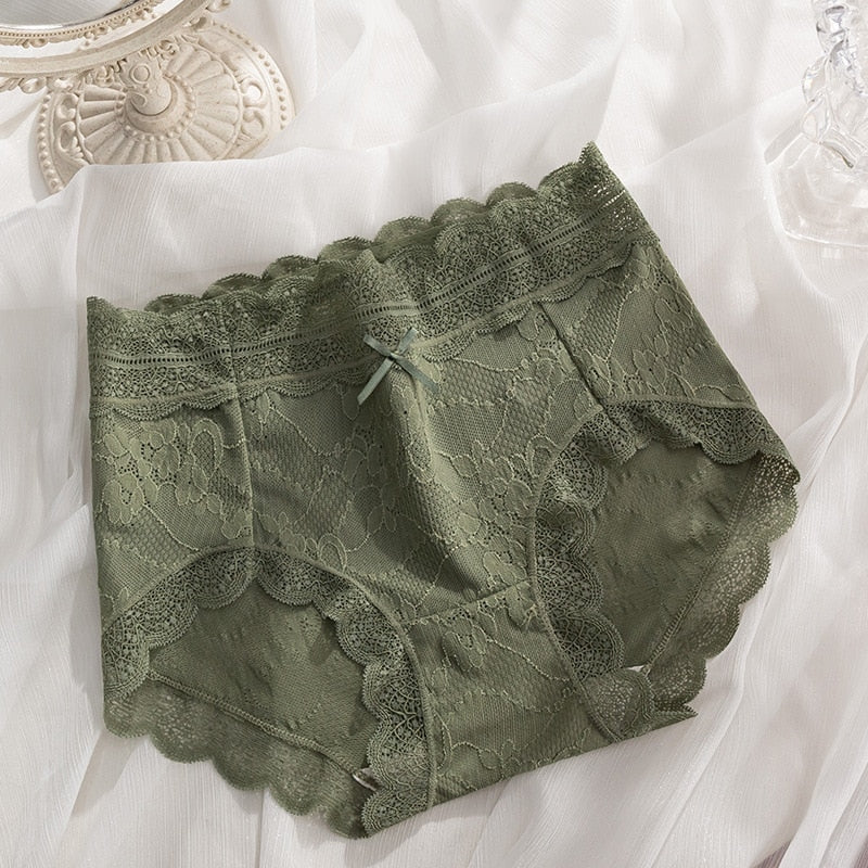 Sexy Lace Traceless Thin Shorts Mid Waist - Sabreeonline