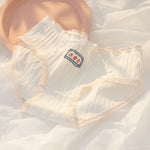 Women&#39;s Cotton Underwear Lovely Girl Bow Panties Sexy Lace Panties Mid Waist Seamless Comfort Briefs Female Lingerie - Sabreeonline