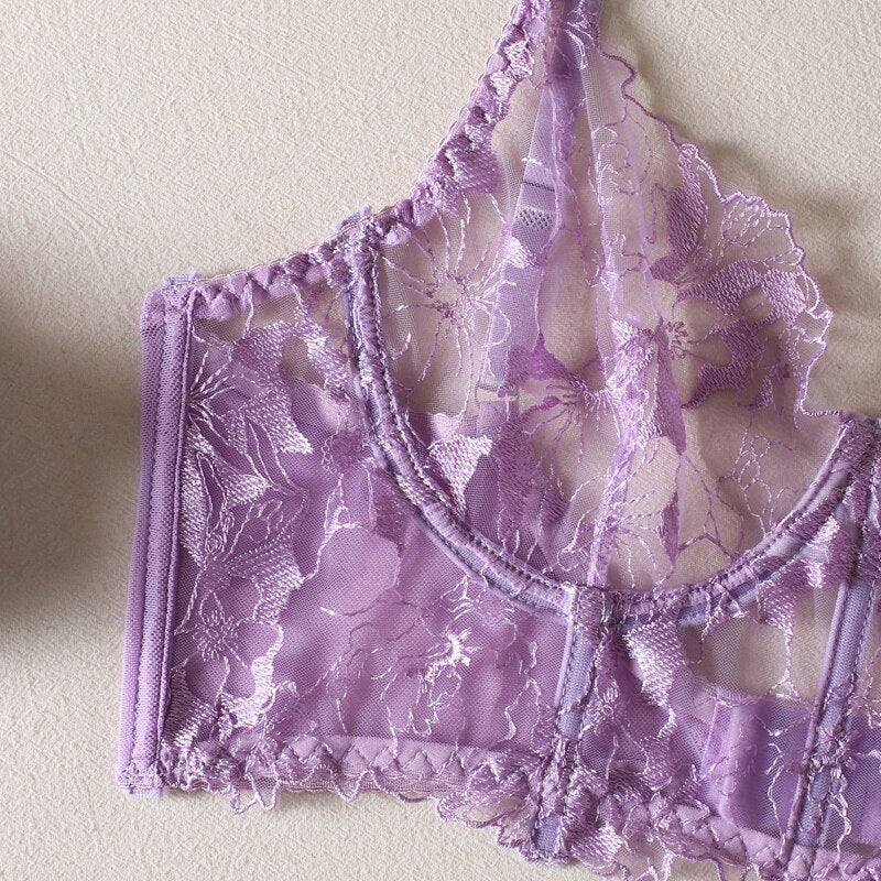 Fantasy Lace Transparent Intimate Set - Sabreeonline