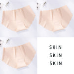 Seamless Underwear Silk Color Panties - Sabreeonline