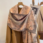 Cashmere Neckerchief Shawl Scarf for Women - Sabreeonline